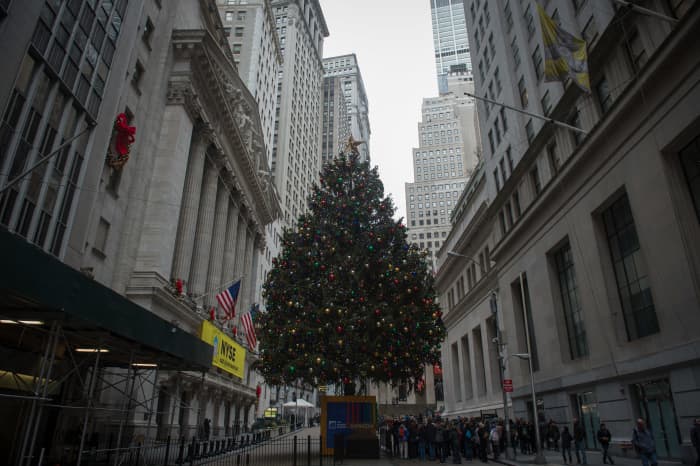 Dow Reaches Second-Highest Close in History as Stocks Extend Winning Streak