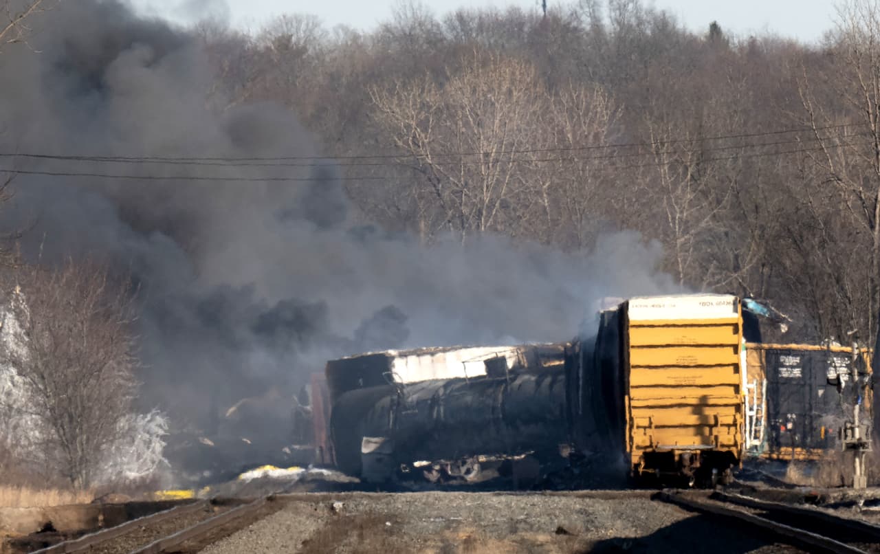 People who got Norfolk Southern relief money after Ohio train derailment won’t be taxed on it, IRS says