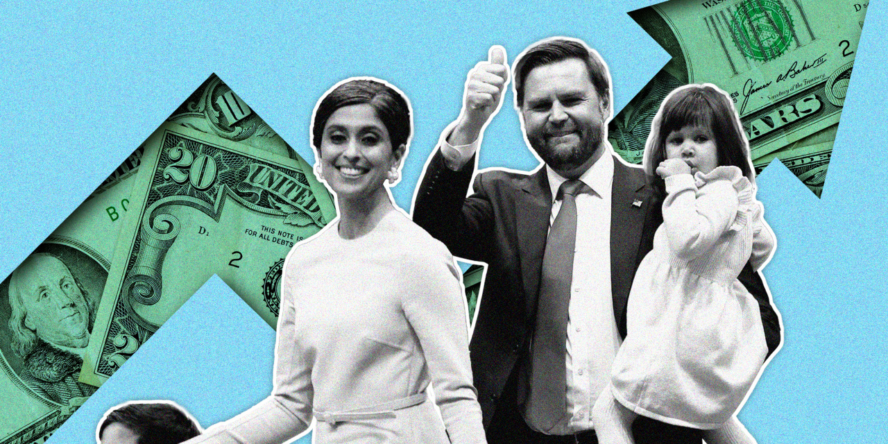 JD und Usha Vance erwarten ihr viertes Kind. Die meisten amerikanischen ...