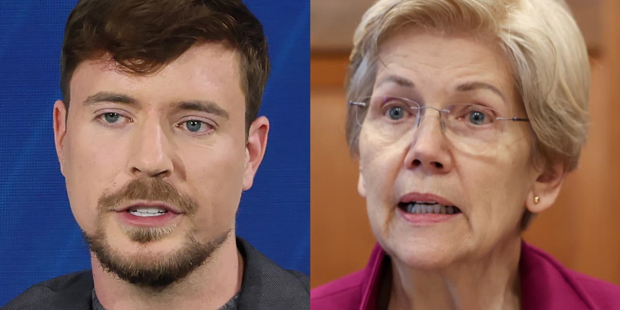 Elizabeth Warren raises alarm over MrBeast’s teen banking app encouraging ‘risky investments’