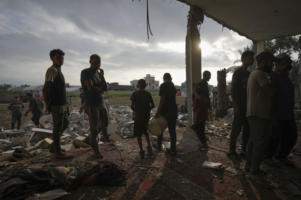 Israel steps up bombardment of Gaza, southern Lebanon on eve of Oct. 7 ...