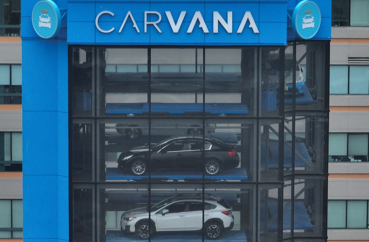 Carvana’s high-yield bonds are rallying along with stock after surprise profit