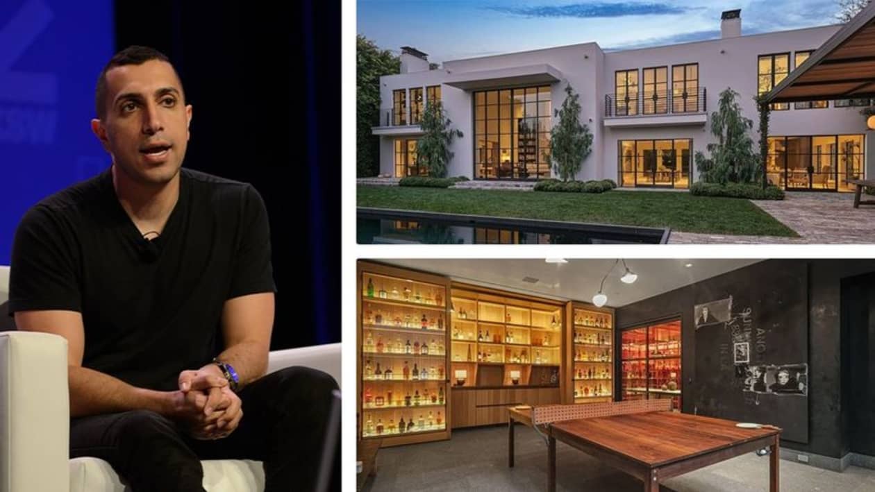 Swipe Right on Tinder co-founder Sean Rad’s L.A. mansion—reduced by ...