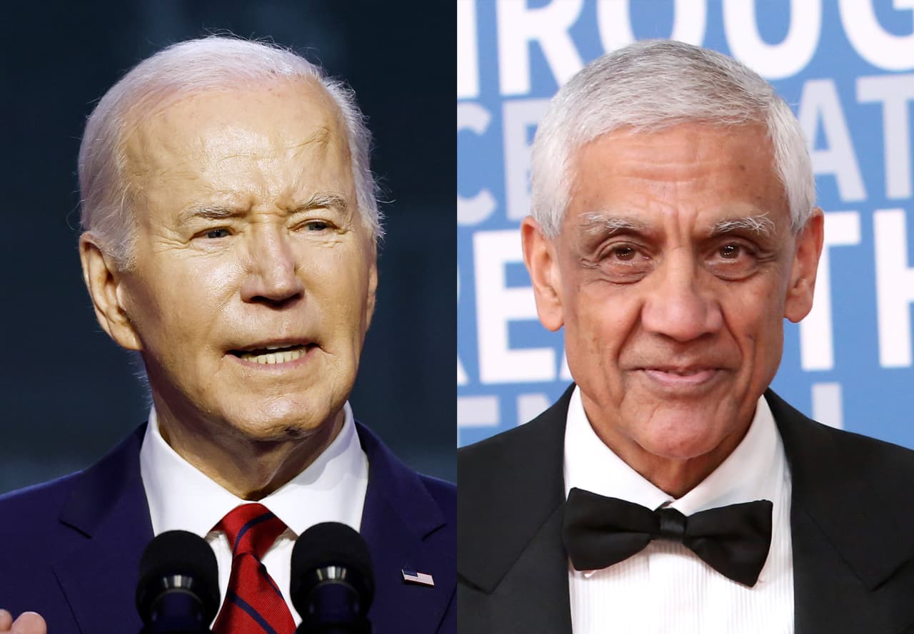 Biden campaign to tap Silicon Valley donors at fundraiser hosted by billionaire VC Khosla