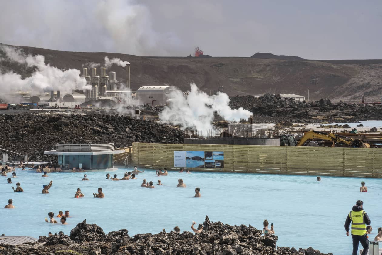 Iceland’s Blue Lagoon reopens to tourists after nearby erupting volcano