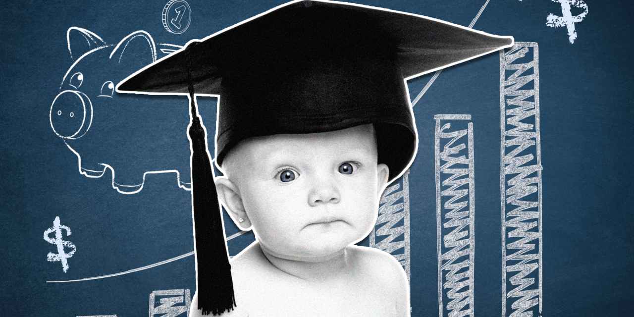 Brace yourself: This is exactly how much you should have saved for your kid’s college by the time they’re 5, 13 and 18