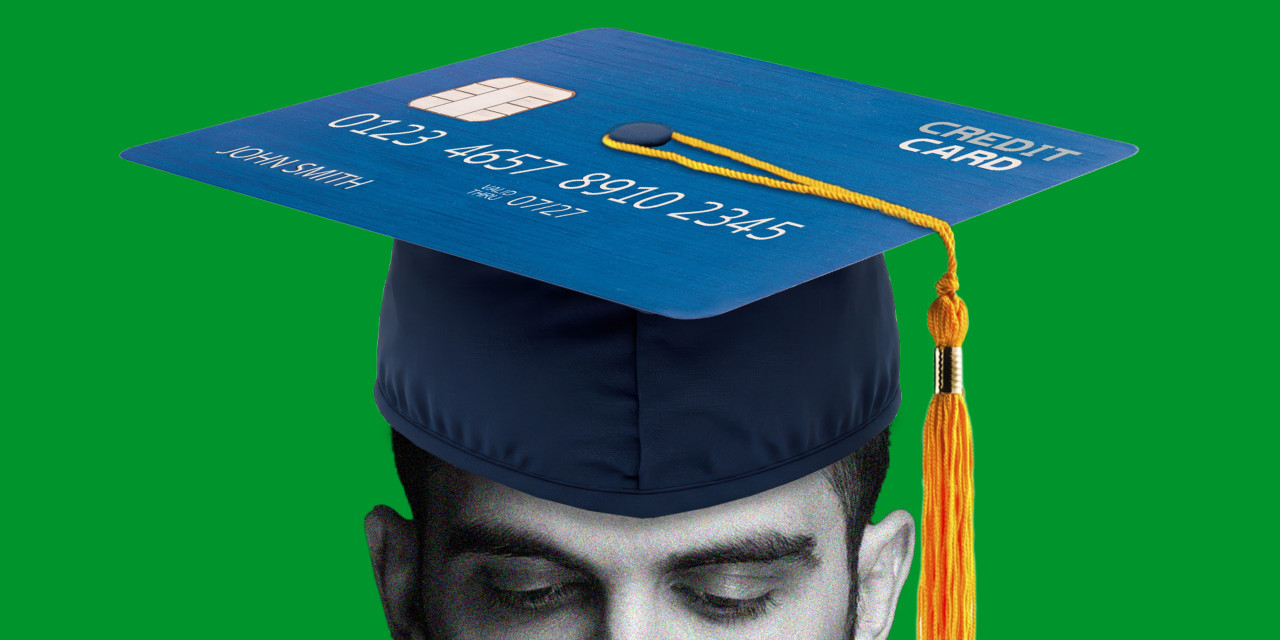 Studenten müssen Kreditkarten benutzen, um ihre Lebenshaltungskosten zu ...