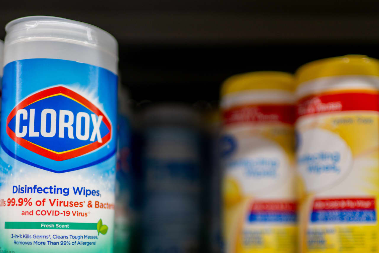 Clorox’s stock is rallying on the company’s bullish profit outlook. But its recovery might depend too much on trash bags — and cats.