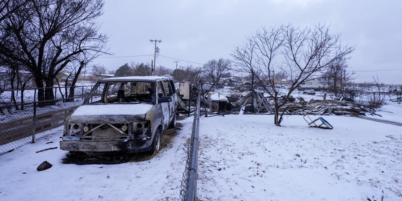 Snow gives crews brief relief as Texas wildfire grows to largest in state's history - Vimarsana News