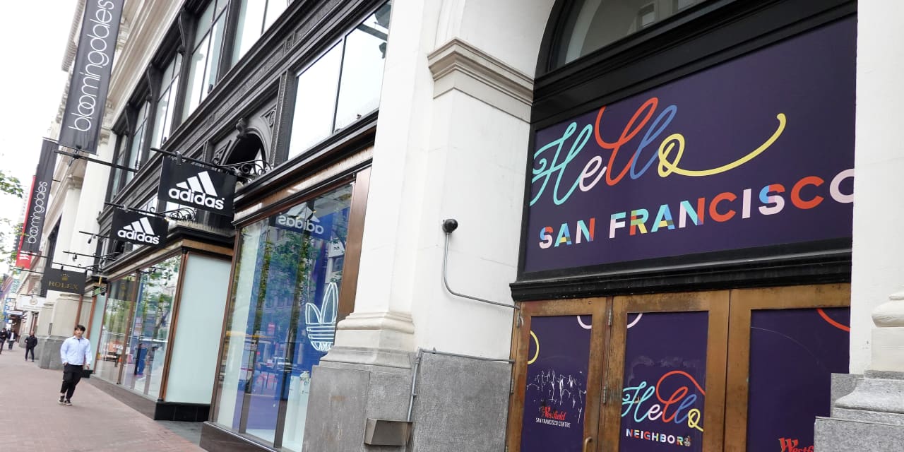 San Francisco s Westfield mall sees value slashed by 75 or