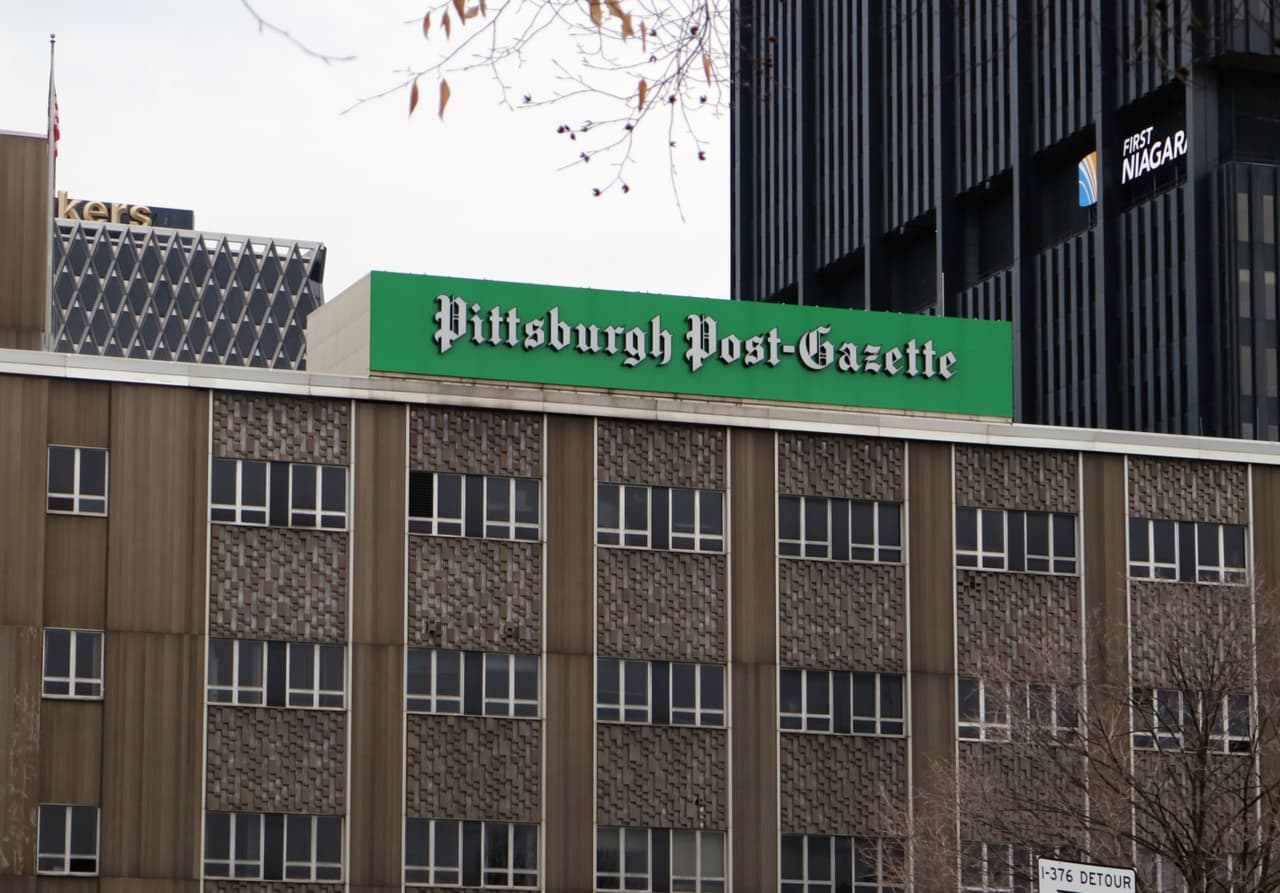 Pittsburgh’s largest newspaper says it’s shutting down just weeks after end of 3-year strike