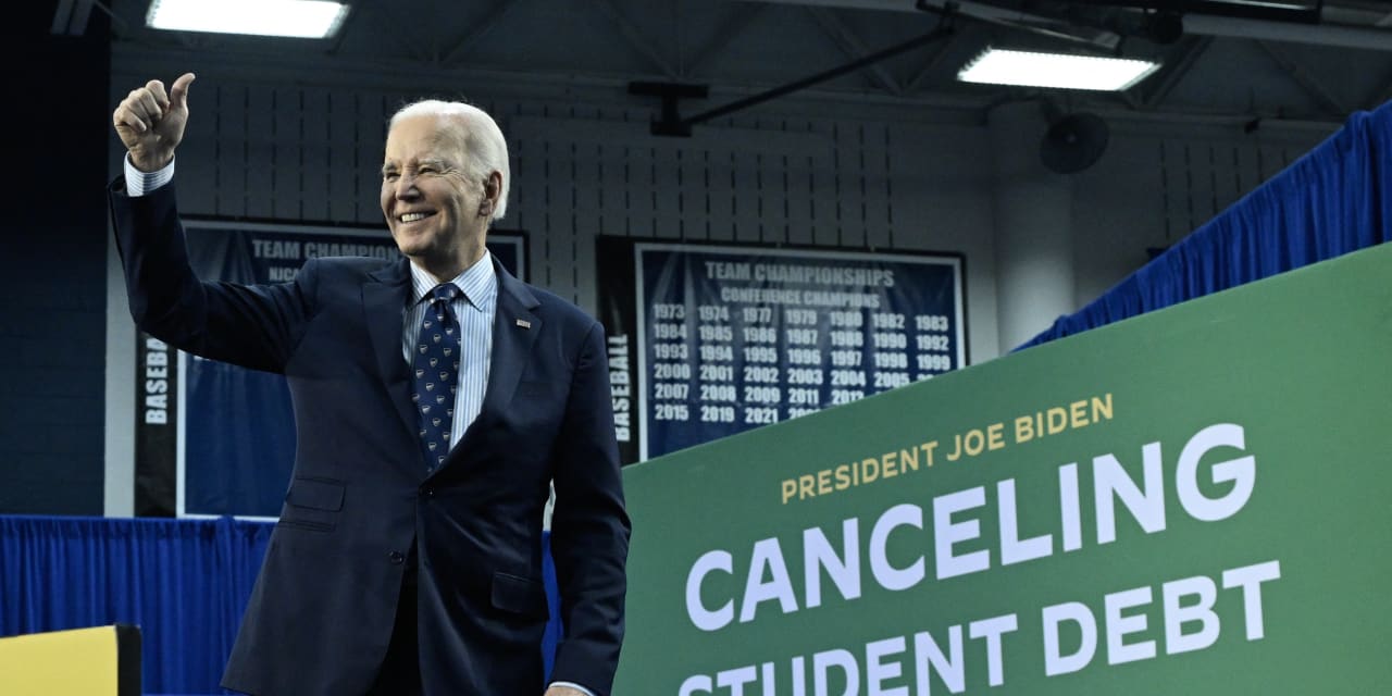 I'm not stopping': Biden vows student-debt relief for millions more this  fall - MarketWatch
