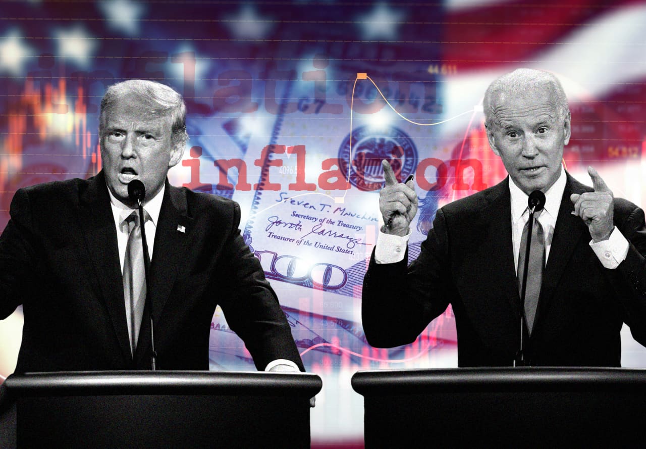 First Biden-Trump debate of 2024: How inflation and your money worries will take the spotlight