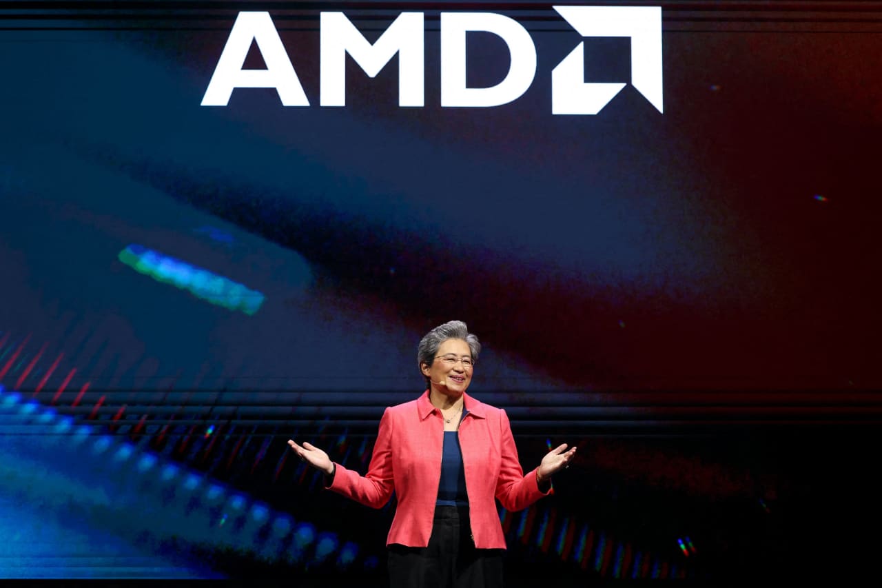 Why AMD’s stock is rising in the face of chip-sector weakness
