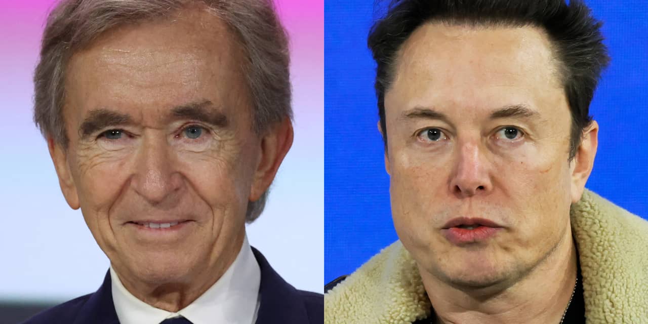 By one measure, Elon Musk has fallen into second place in world wealth