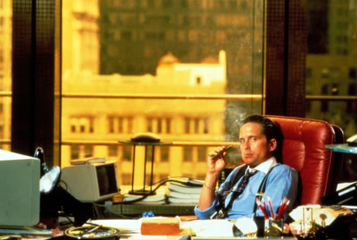 It was a speech by Boesky about the benefits of greed that inspired the famous ‘greed is good’ speech delivered by Gordon Gekko, who was played by Michael Douglas, in the film Wall Street