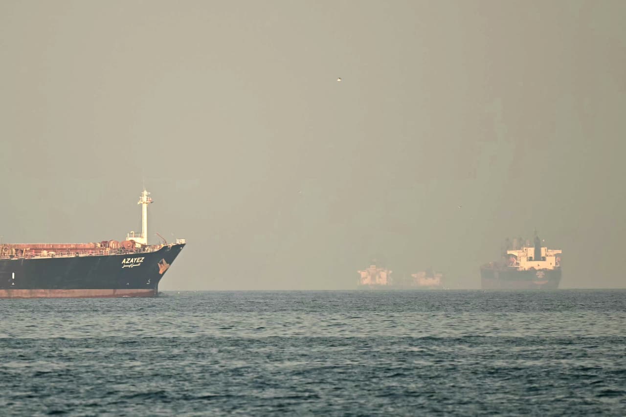 Hundreds of ships remain trapped at the Strait of Hormuz, as Iran decides which can pass