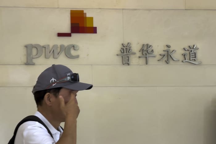 China hands PwC a six month ban and fine over audit of the collapsed developer Evergrande