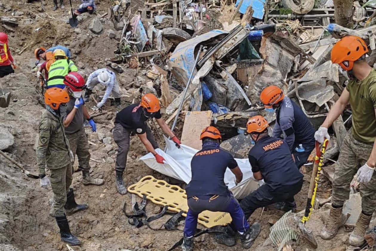 Death toll from landslide in Philippines gold-mining village rises to ...