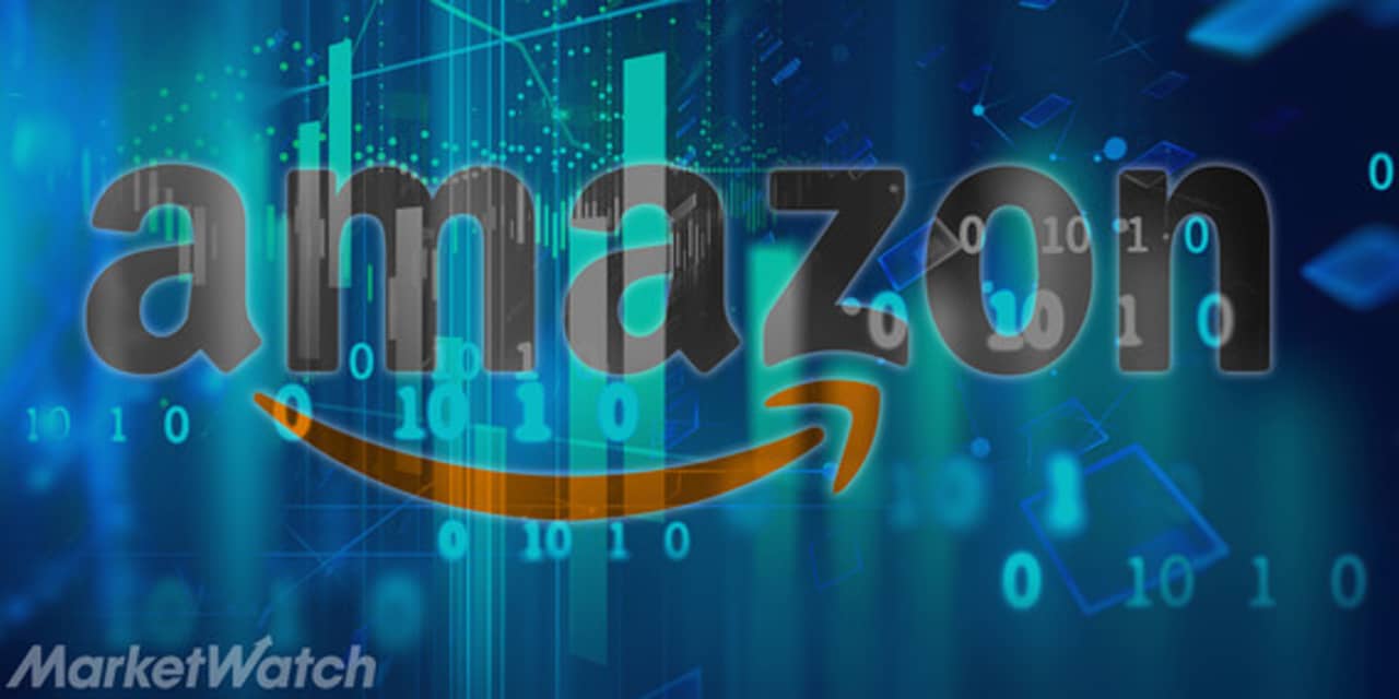 Amazon.com Inc. stock.  rising Tuesday, still hitting the market
