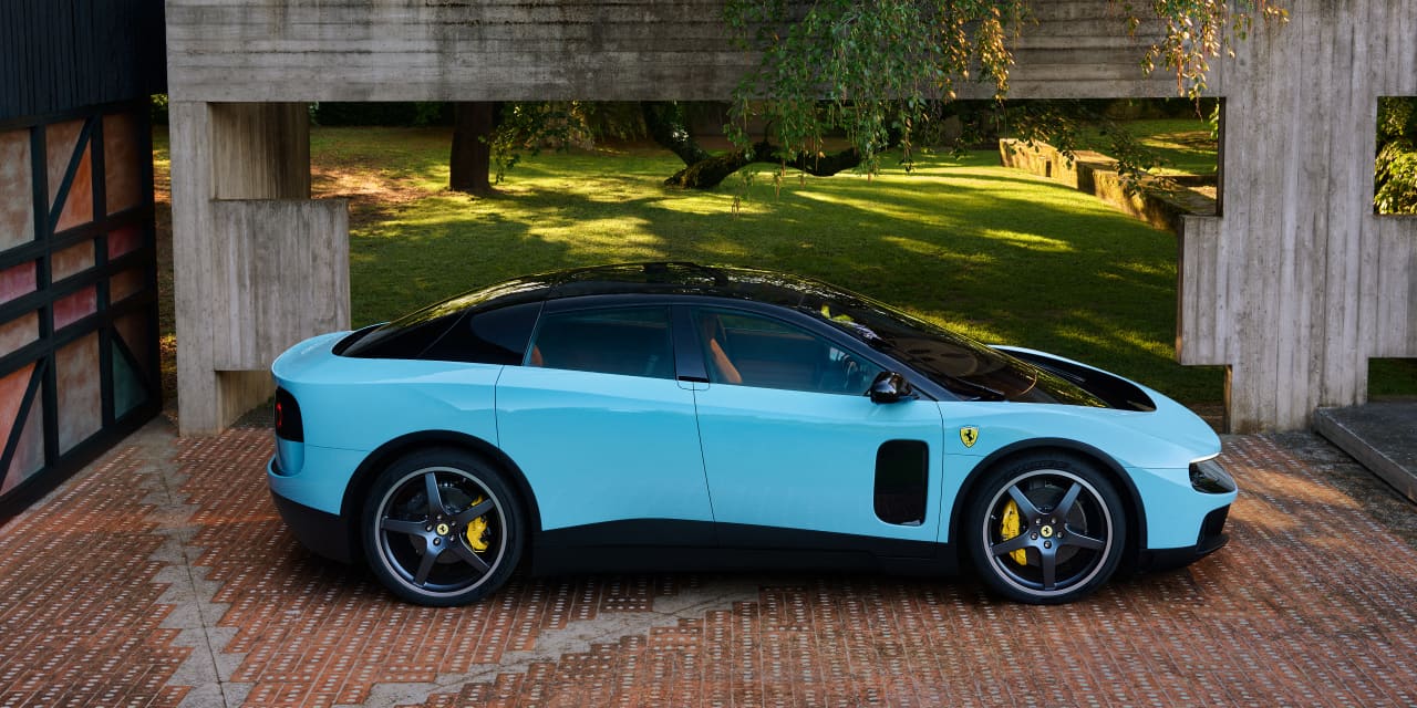 Ferrari’s new electric vehicle was panned on social media ...