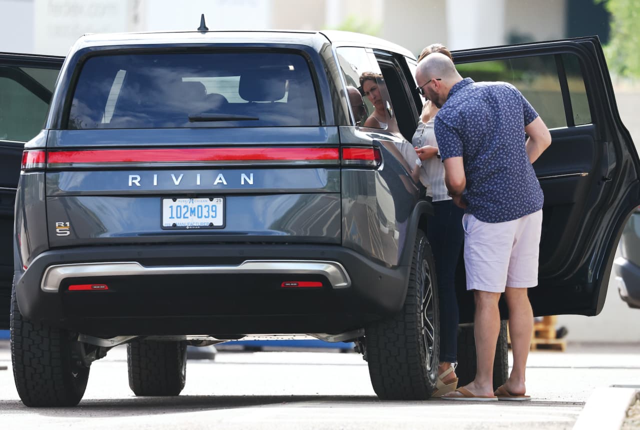 Ford, Rivian stocks get boost from sales after rival Tesla’s numbers fall short