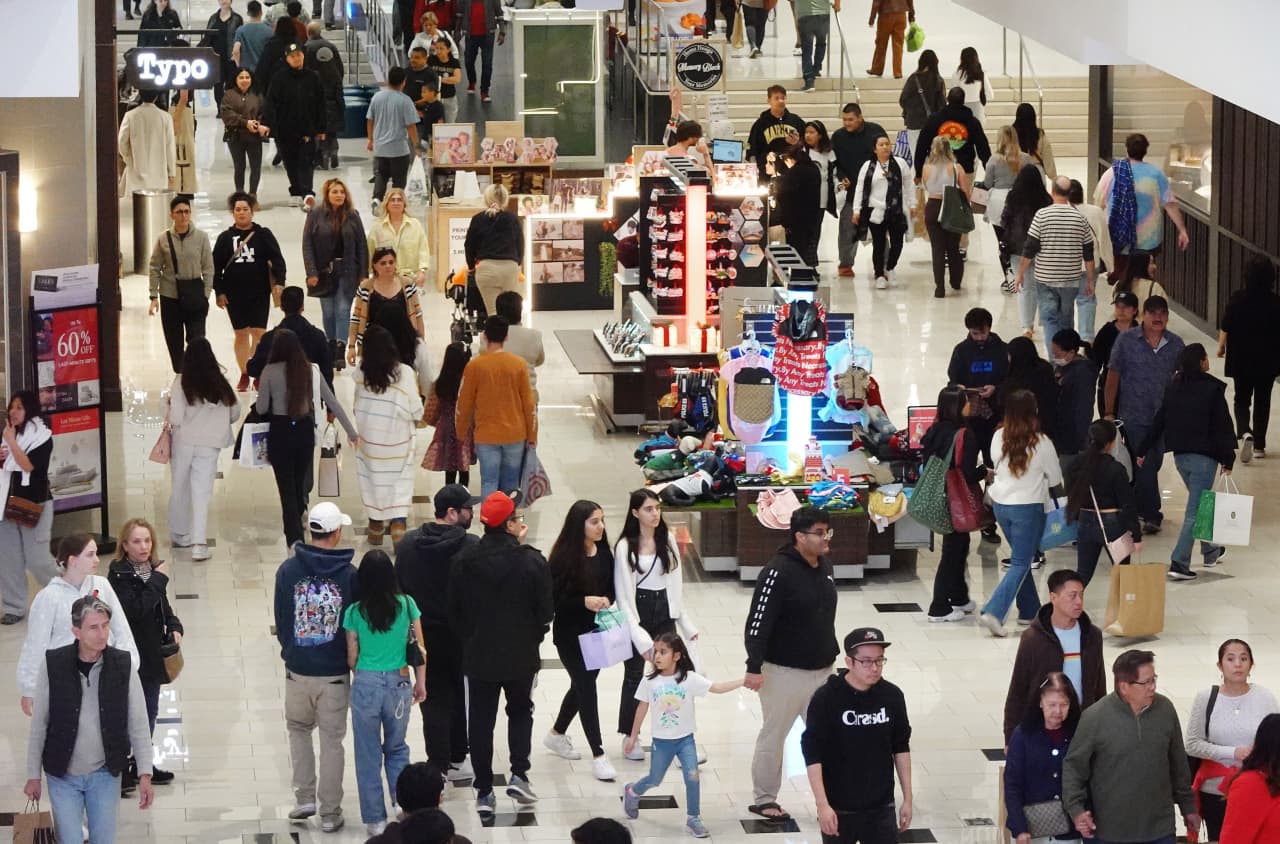 Retail sales climb again ahead of holiday shopping season. U.S. economy still has momentum.