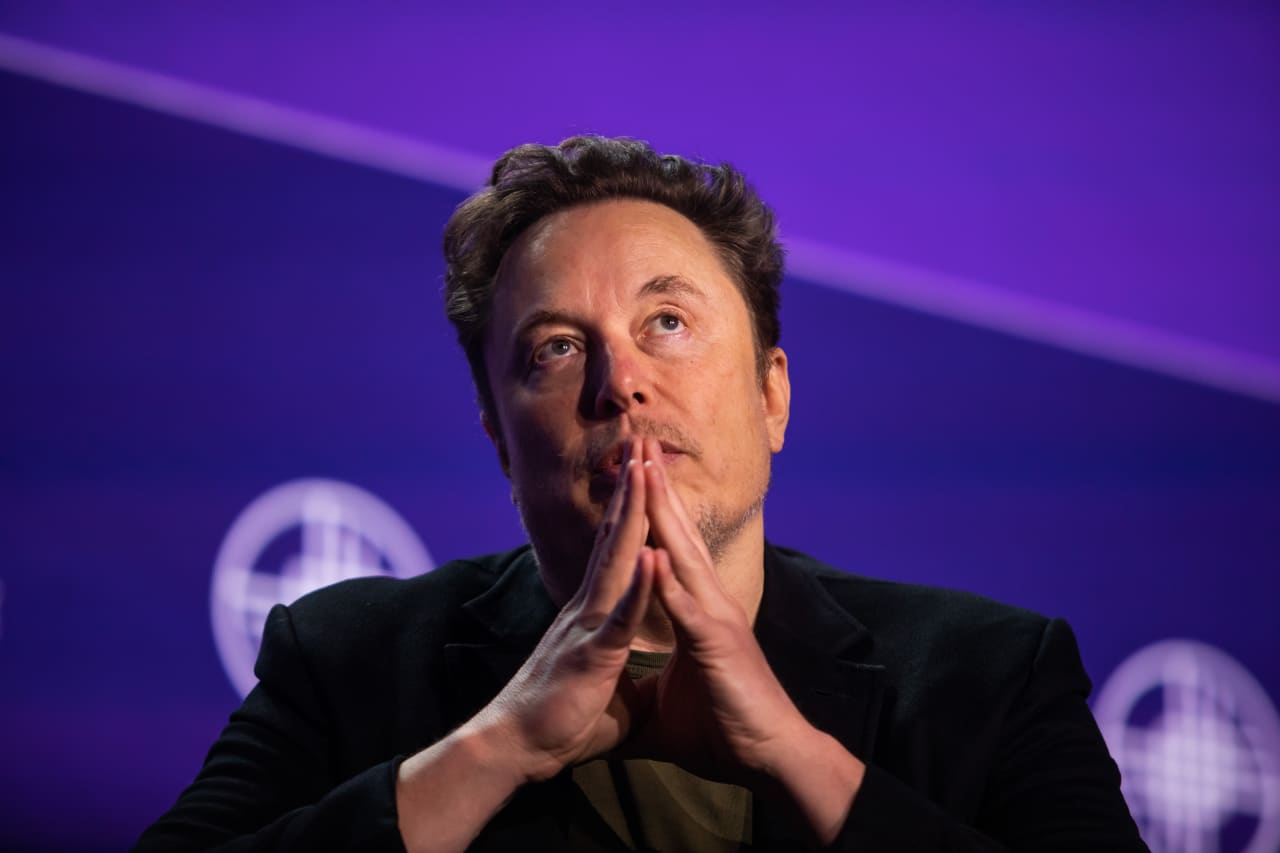 Elon Musk says it’s ‘not cool’ that big Tesla shareholder opposes $56 billion pay package