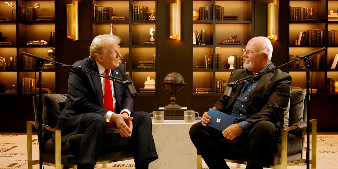 Trump and Dave Ramsey talk about ‘ eggs,  gas, 7% interest and a house they can’t afford’