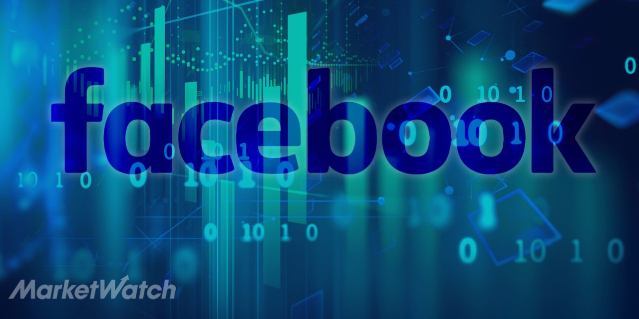 Facebook Inc. Cl A shares rise on Monday, outperform the market