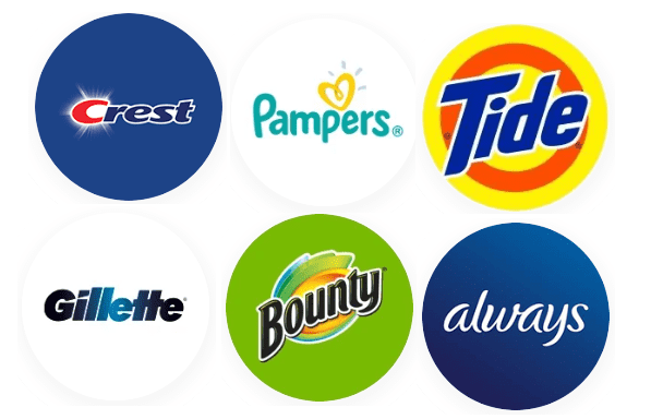 P&G stock price fell due to sluggish sales due to decreased sales of baby products and medical supplies.