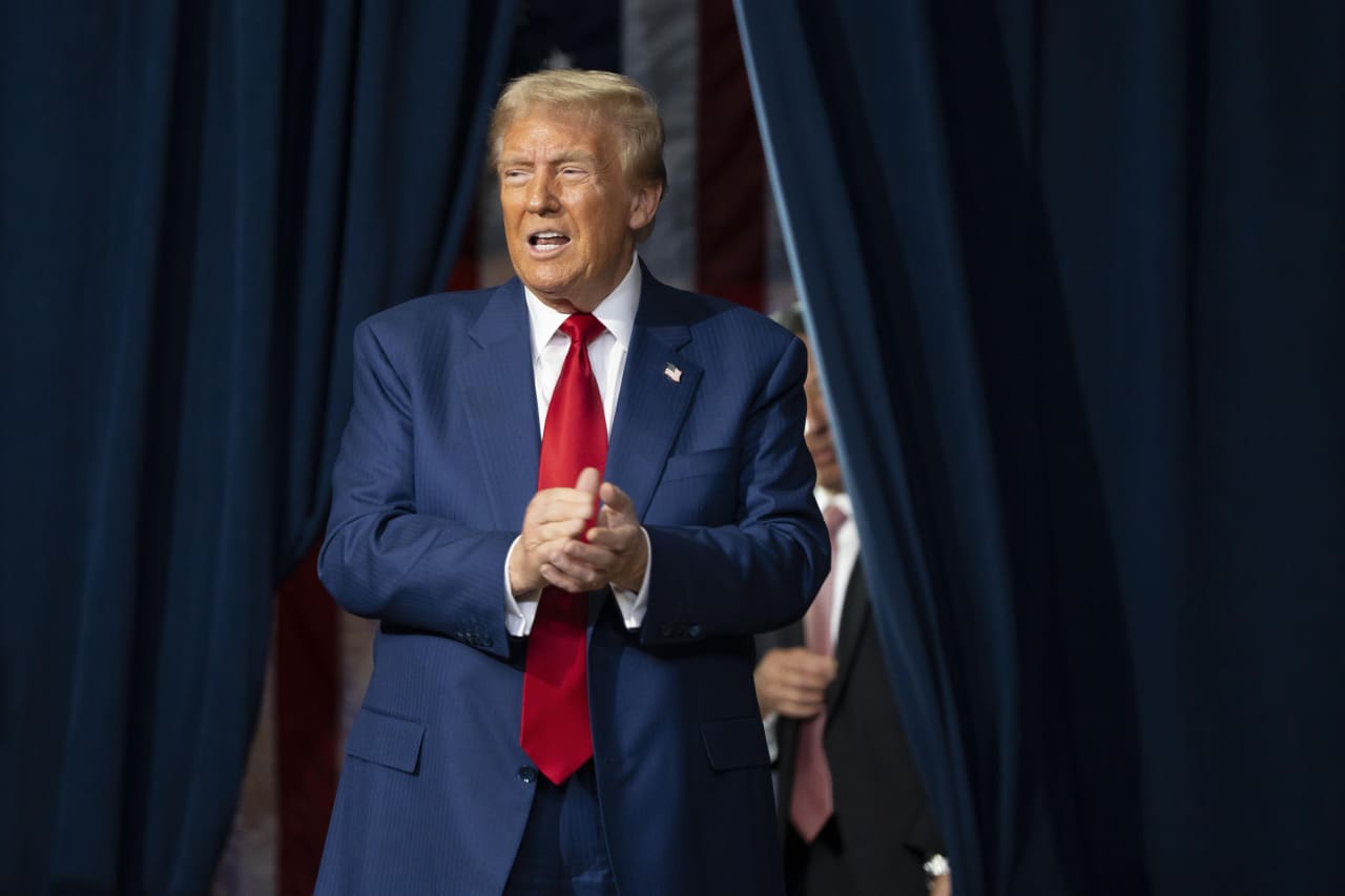 ‘DJT’ and these other Trump-linked stocks are rallying with just over three weeks until the election