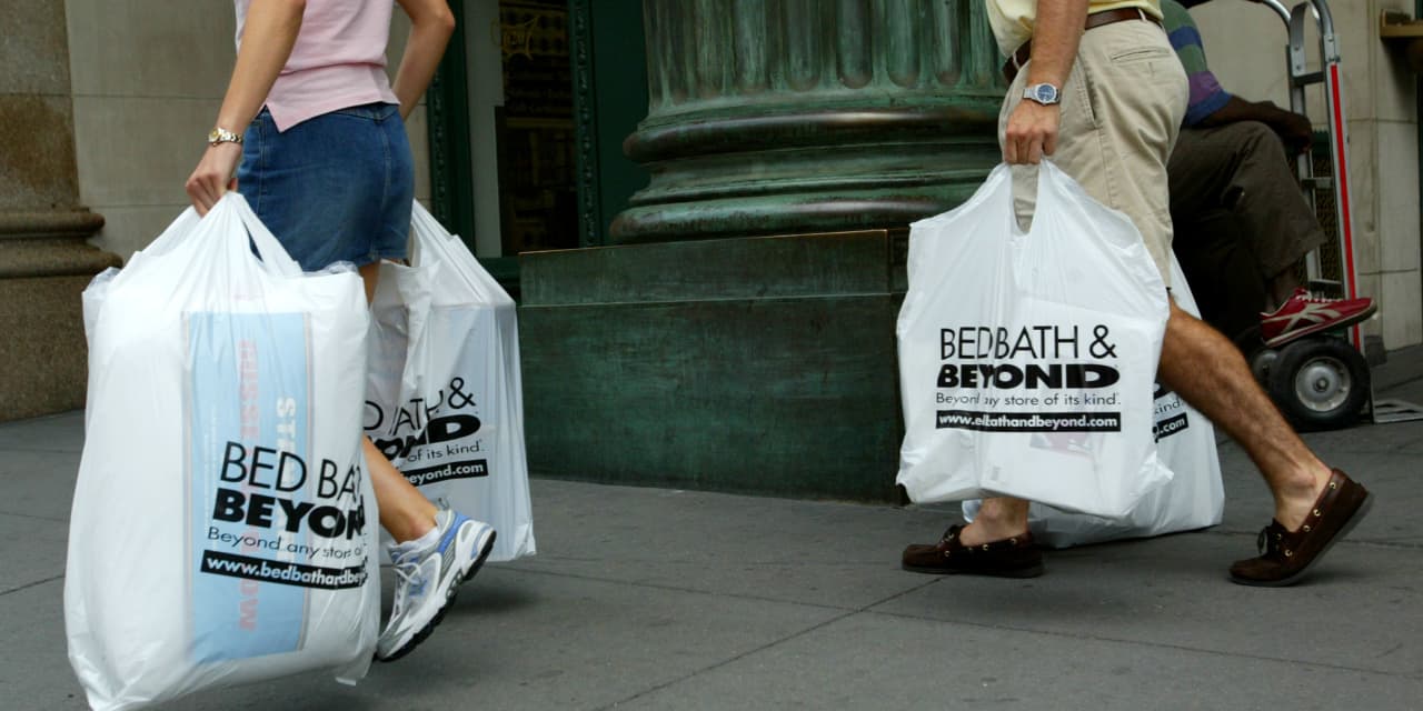 : Bed Bath & Beyond stock jumps 80% after online, in-store retail partnership with Kroger