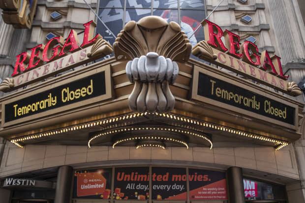 Movie theater stocks take a dive after Cineworld suspends U.S, U.K. ops -  MarketWatch