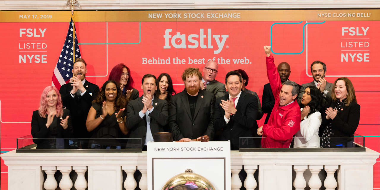 Fastly share price