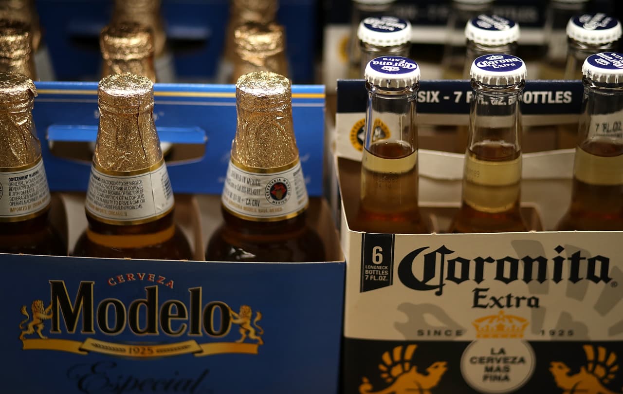 Beer sales helped Constellation Brands, but wine and spirits revenues stayed weak