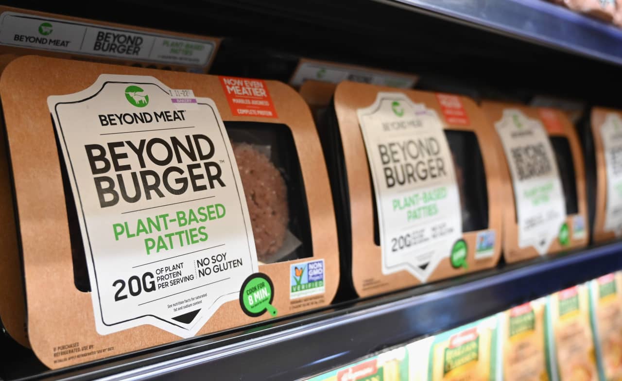Beyond Meat’s stock is sizzling, up 103% on growing gross margins