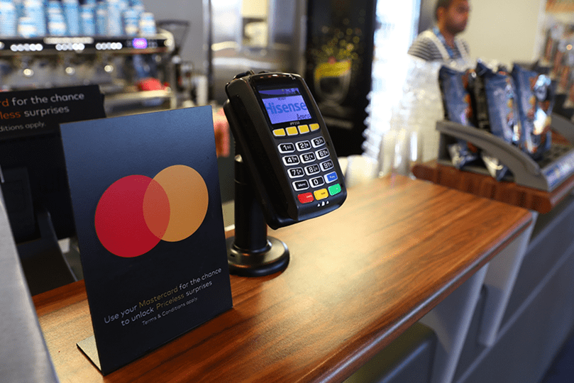 Mastercard’s stock falls after earnings as company cuts full-year growth outlook