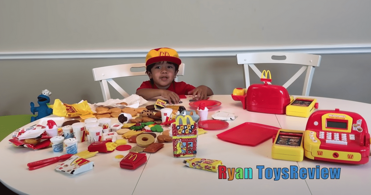 ryan toysreview mcdonald's