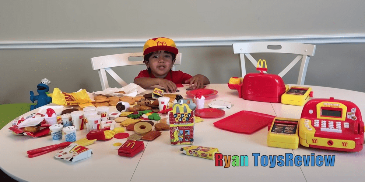 YouTube kid influencers are marketing junk food from McDonald’s, Coke