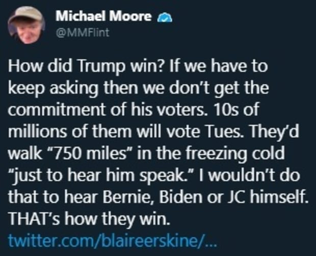 Michael Moore Twitter