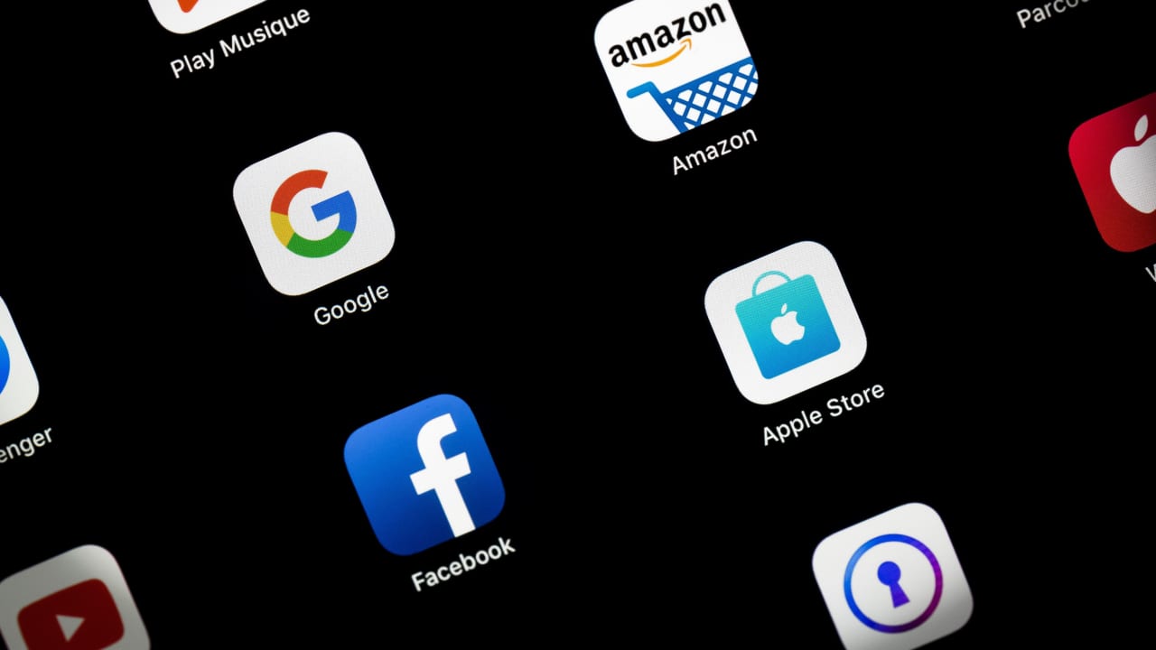apple amazon facebook and google