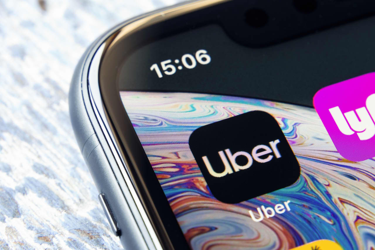 Uber stock falls from record high as revenue misses, but food 