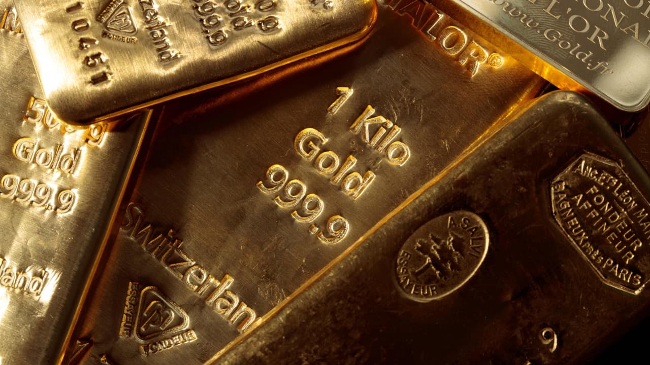 Where gold stands a year after hitting a record-high price - MarketWatch