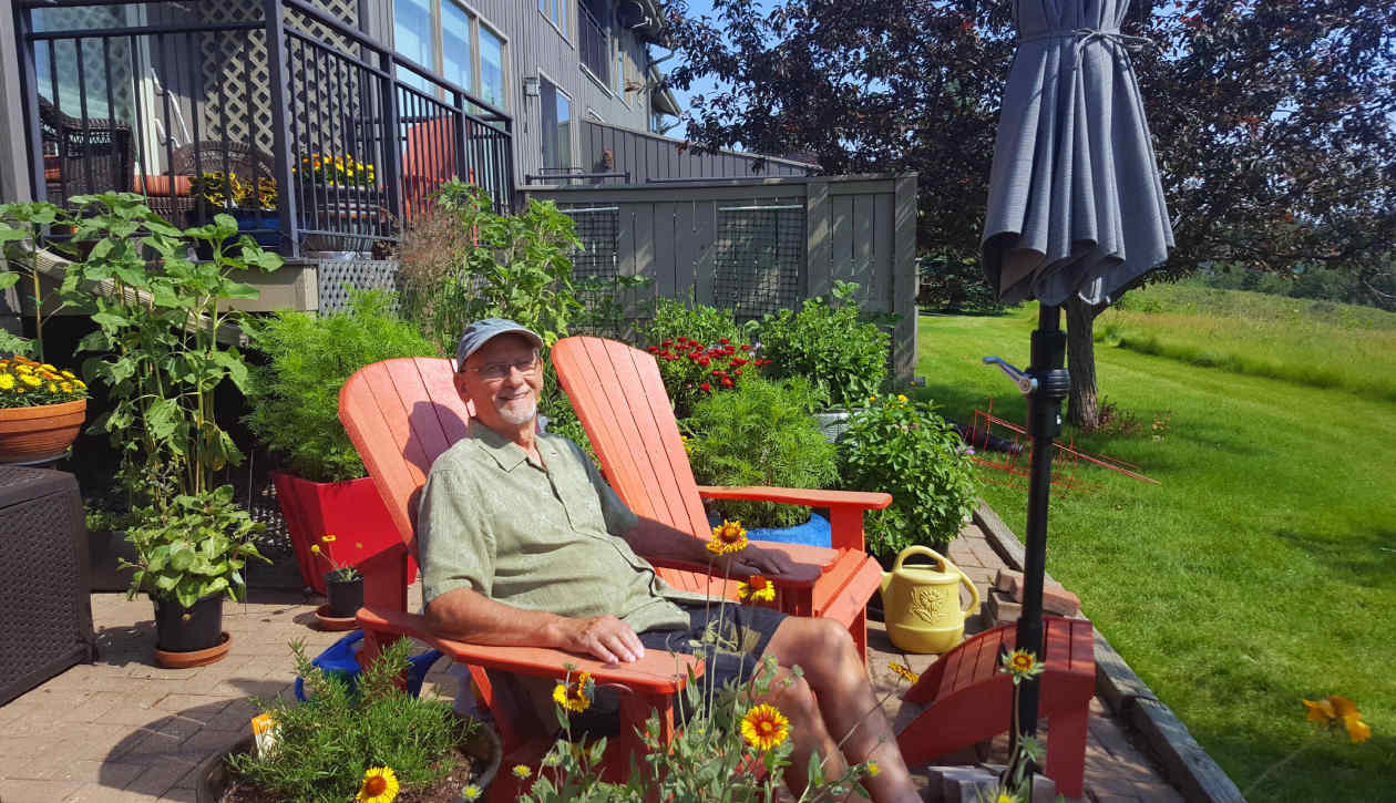 “I’m not worried about leaving anything for heirs, as they are well taken care of.” (Photo subject is a model.)