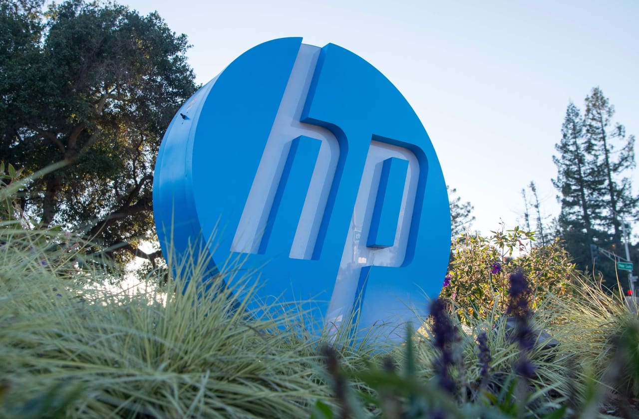 HP revenue comes up short because of a soft PC market, sending stock down -  MarketWatch