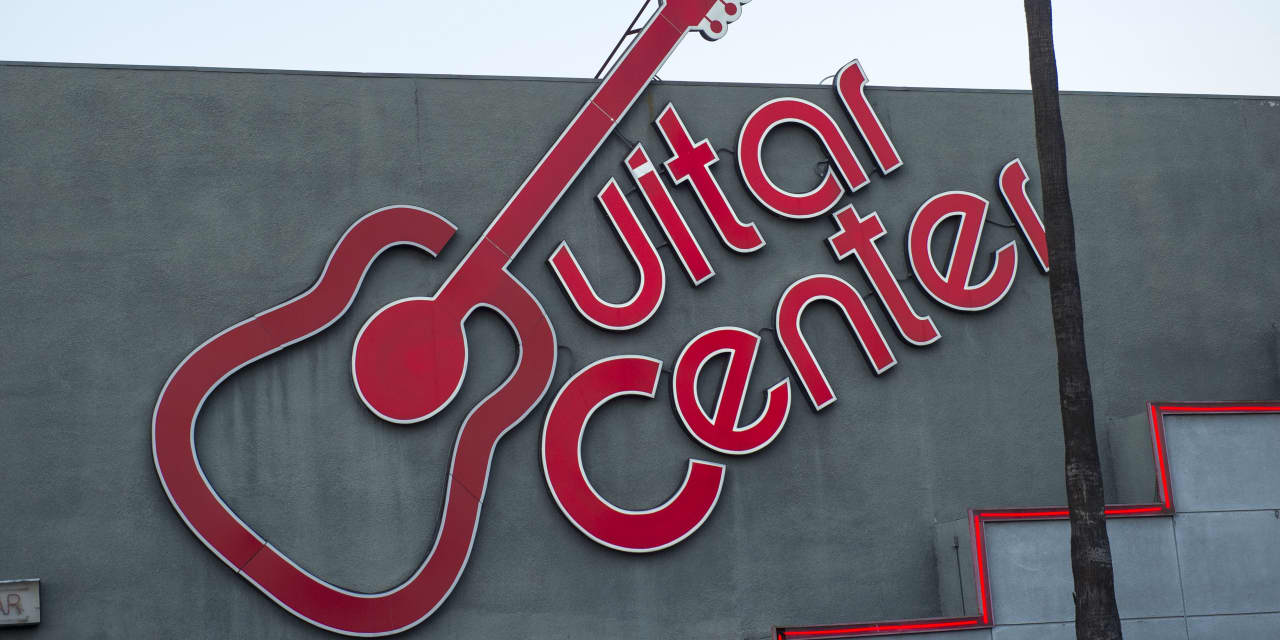 az-news-ai.blogspot.com - Guitar Center files for Chapter 11 bankruptcy - MarketWatch