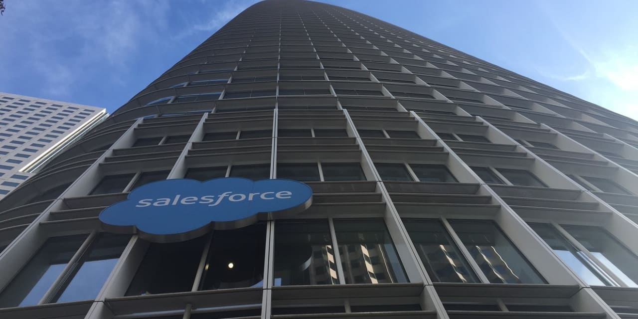 Salesforce results blow past Street view, outlook raised once more, and shares rise