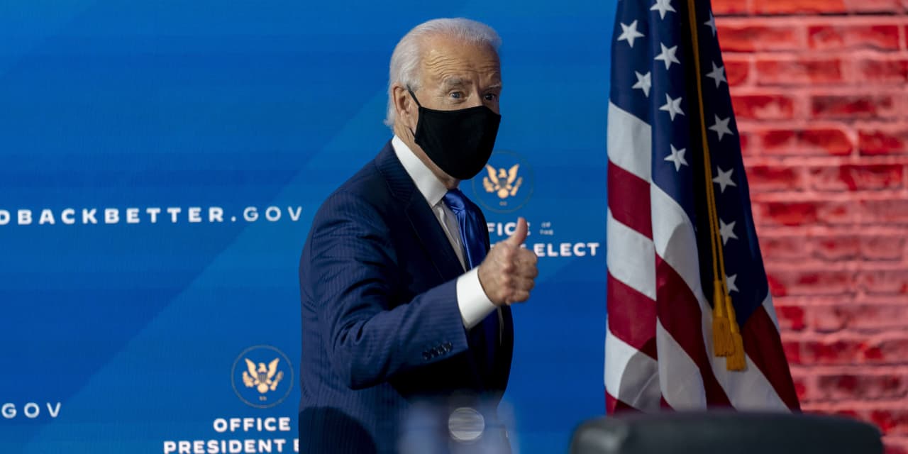 Biden promete 100 millones de inyecciones de vacunas en 100 días para combatir el COVID