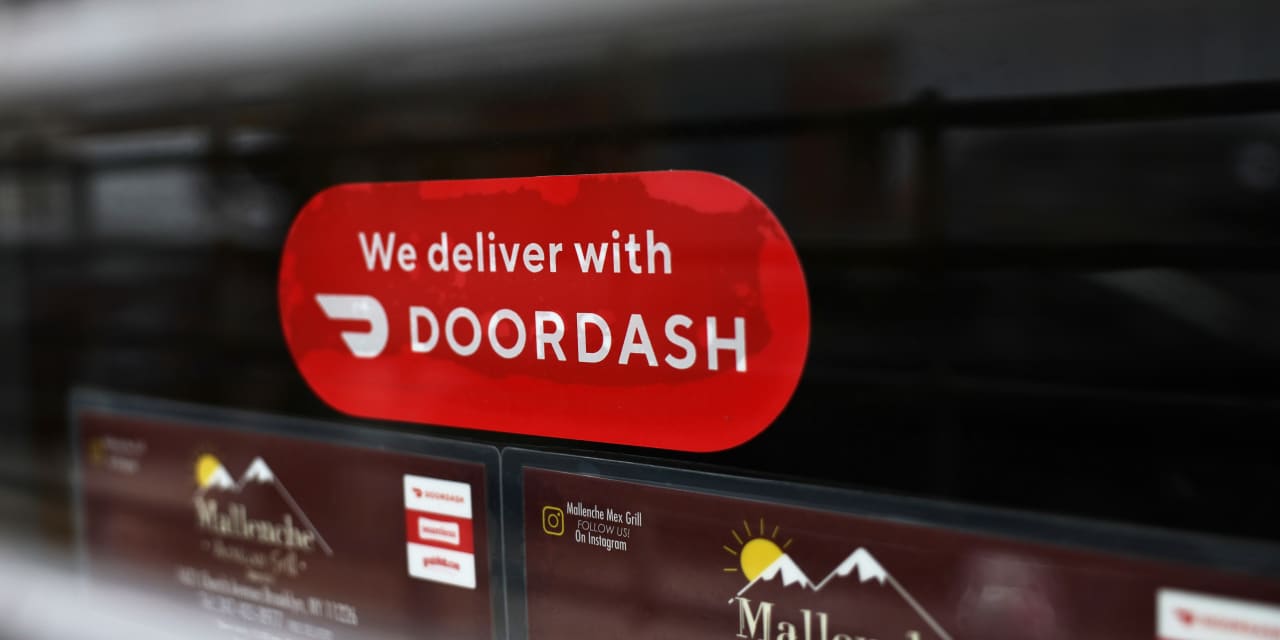 #: DoorDash orders hit record high, leading to revenue beat